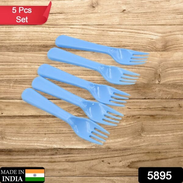 Reusable Premium Heavy Weight Plastic Forks, Party Supplies, One Size, plastic - Image 2