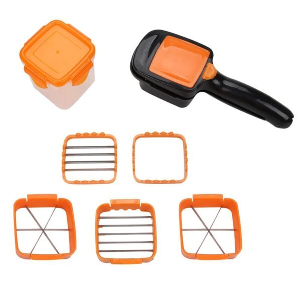 5 In 1 Nicer Dicer used for cutting and shredding of various types of food
