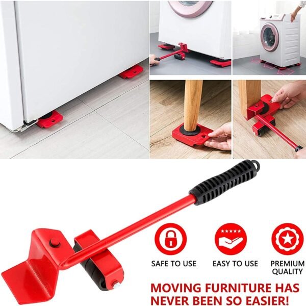 Heavy-Duty Furniture Lifter & Shifting Tool - Image 3
