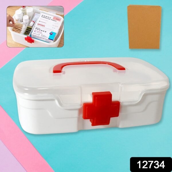 Medical Box, 1 Piece, Indoor Outdoor Medical Utility, Medicine Storage Box, - Image 2