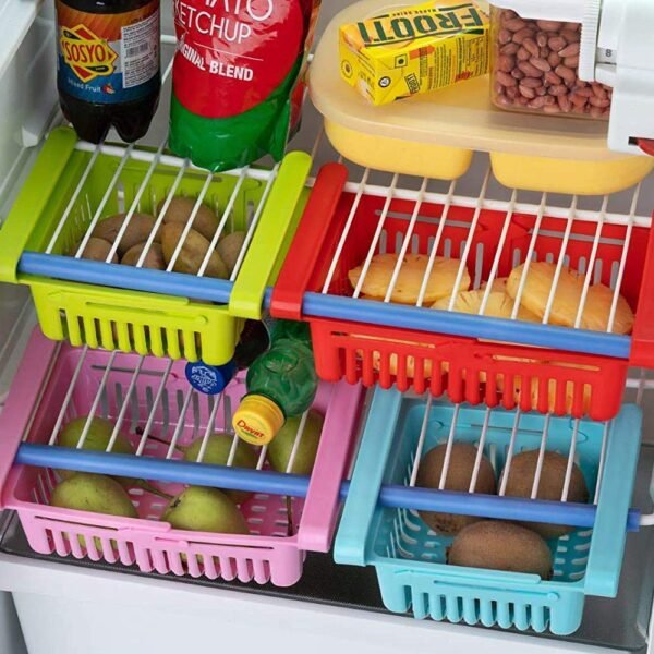 Virgin Freeze Storage Unbreakable Adjustable basket with Extra Storage - Image 5