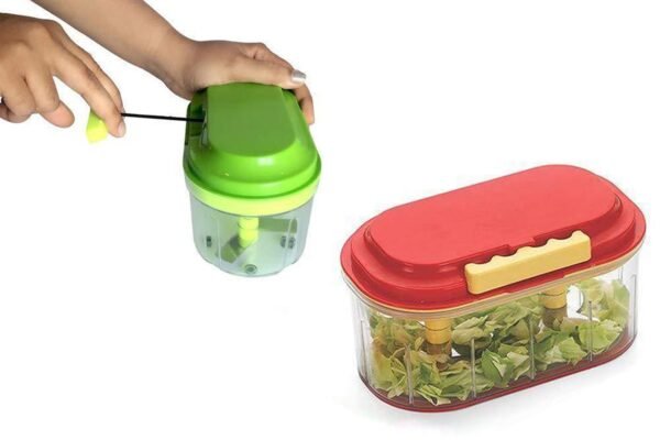 Plastic Vegetable Chopper  (1000 ml) - Image 4