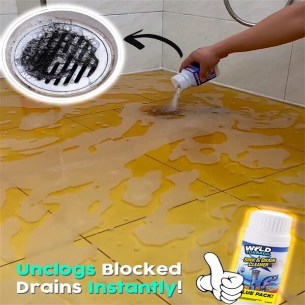 Powerful Sink and Drain Cleaner, Portable Powder Cleaning Tool Super Clog - Image 3