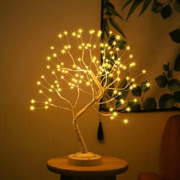 108 LED Birch Fairy Lamp ? 8 Modes, USB/Battery, Home Decor - Image 5