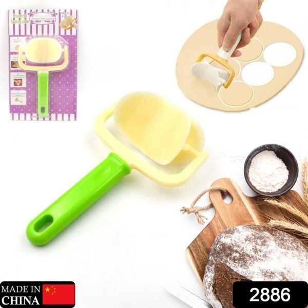 Plastic Cake Ball Cutter - Round Roll Forming Mold for Baking & Puri Making - Image 2