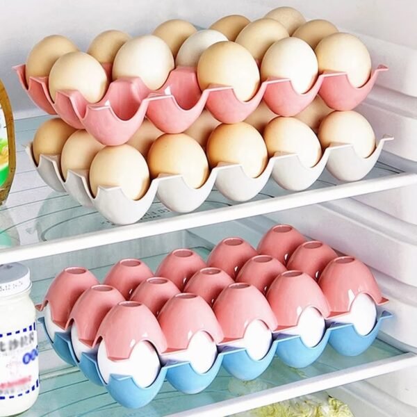 Egg Trays for Storage with 15 Eggs Holder - Image 5