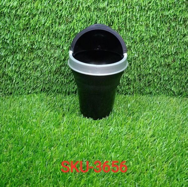 Plastic Car Mini Dustbin / Trash Bin Dust Case Best for Traveling (Multicolour) - Image 5
