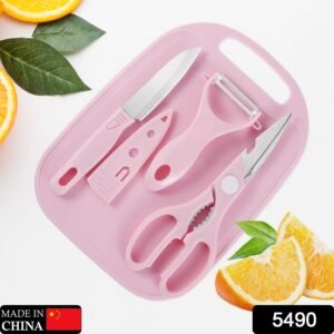 Mini Travel Cutting Board Set, 4 Pcs Portable Mini Camping Plastic Cutting
