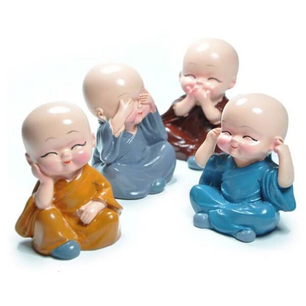 Baby Buddha 4Pc and show piece used for house, office and official decorations - Image 5