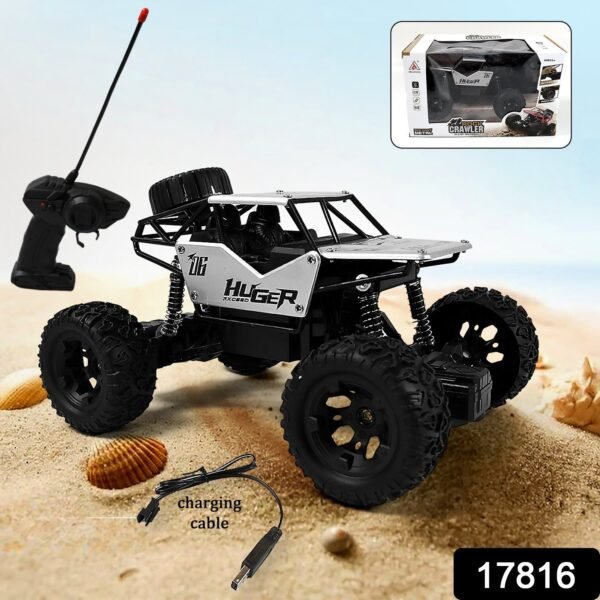 Rock Crawler Monster RC Truck All Terrain Stunt Racing Car Rechargeable Indoor - Image 2