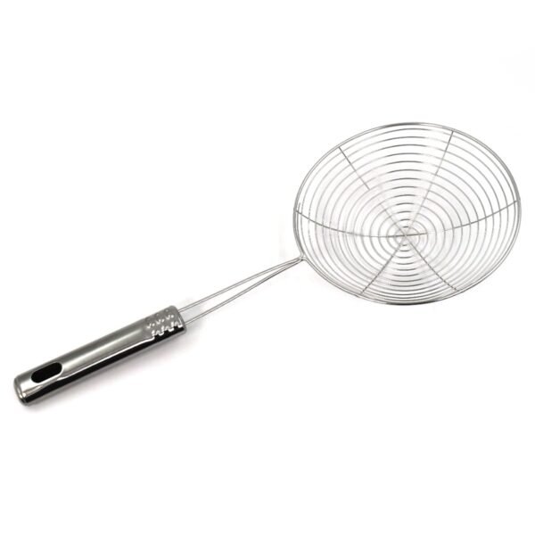 Large Oil Strainer To Get Perfect Fried Food Stuffs Easily Without Any Problem - Image 4