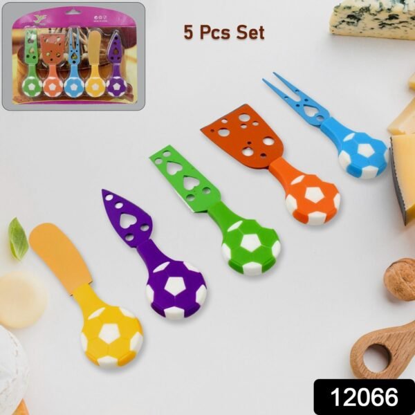 Football Soccer Cheese Knife Set (5 Pcs Set) - Image 2