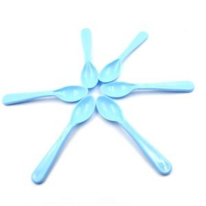 Food Plastic Spoon Set, Plastic Table Spoon Set Plastic Tea Spoon, Coffee with