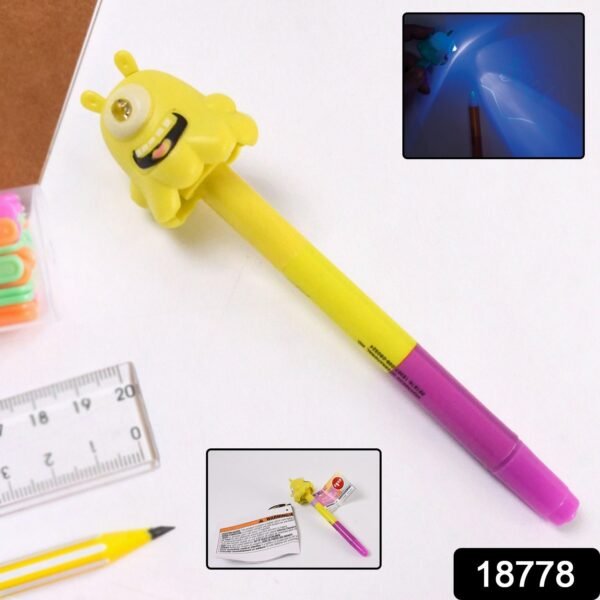 3-in-1 Ball Pen with Marker and Light Versatile Writing Tool (1 Pc) - Image 2