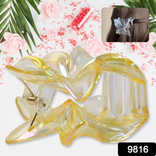 Hair Clamp Grip, Simple Matte Hair Barrette Clamp Charming Decoration Hair - Image 2