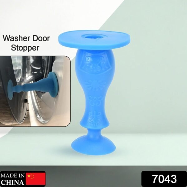 Multifunction Washer Door Stopper ? Rubber Front Load Door Holder for Family Use - Image 2