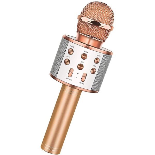 Wireless Bluetooth Recording Condenser Handheld Microphone Bluetooth Speaker - Image 4