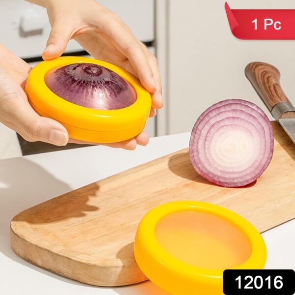 Vegetable Container Premium Fruits Saver Keeper (1 Pc / Yellow) - Image 3