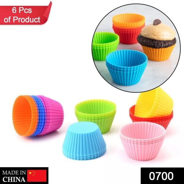Silicone cupcake Shaped Baking Mold Fondant Cake Tool Chocolate Candy Cookies - Image 2