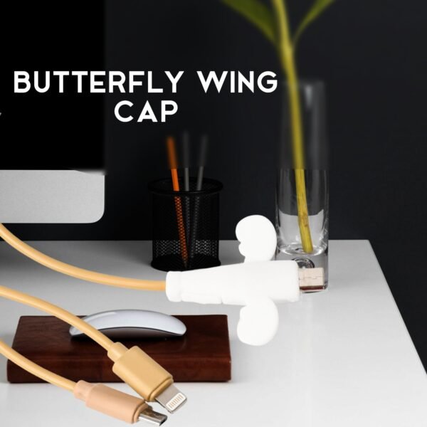 Silicone Data Cable Protector ? Angel 2-in-1 Cord Saver & Storage Tool - Image 4