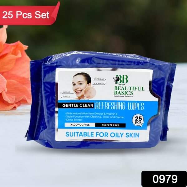 Refreshing Wet Wipes for Face | Facial Cleansing | Refreshing & Skin Hydration| - Image 2