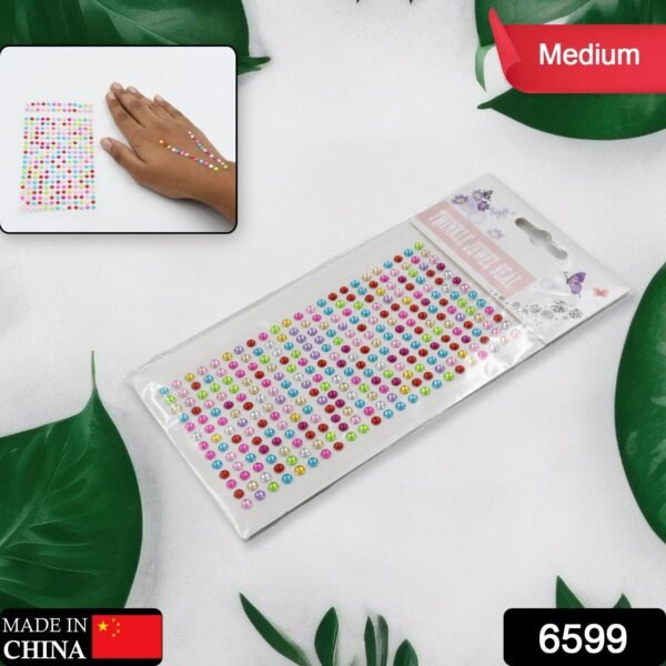 Self Adhesive Multi Size Shaped Shining Stones Crystals Stickers For Art & - Image 2