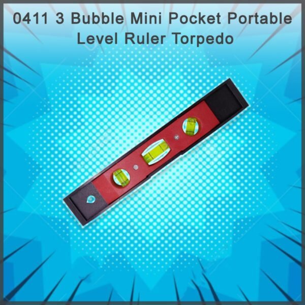 3 Bubble Mini Pocket Portable Level Ruler Torpedo - Image 5