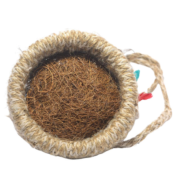 Artificial Jute Hanging Birds Nest Jhumar Chidiyan Ka Ghosla - Image 4