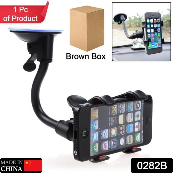 Flexible Mobile Stand Multi Angle Adjustment with 360 Degree Adjustment For Car - Image 2