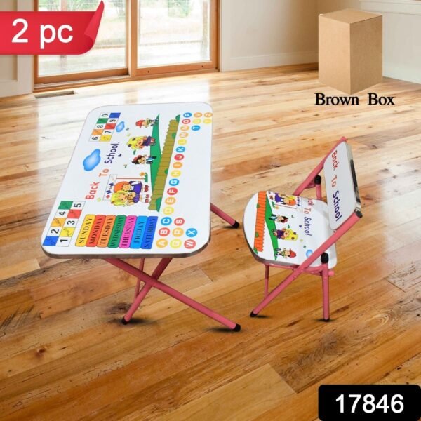 Multifunction Portable Foldable Study Table & Chair (2 Pc Set) - Image 2