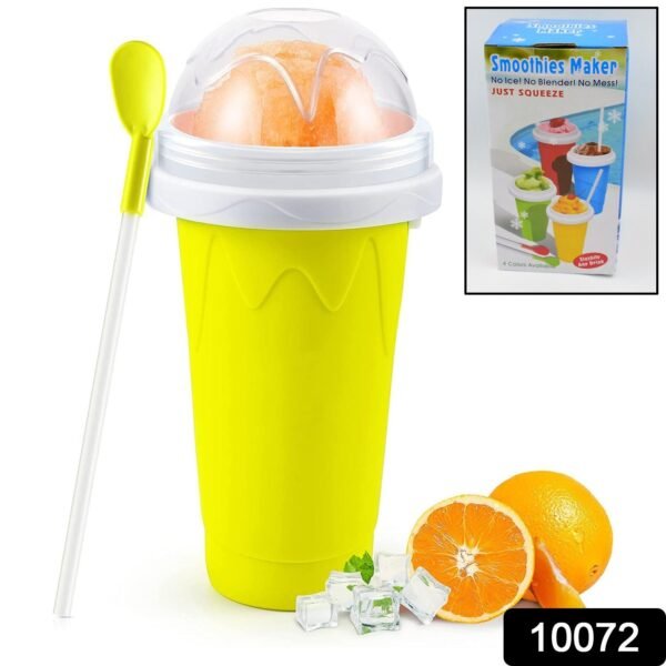 Smoothies Maker Cup, Magic Quick Frozen Smoothies Cup Cooling Cup Double Layer - Image 2