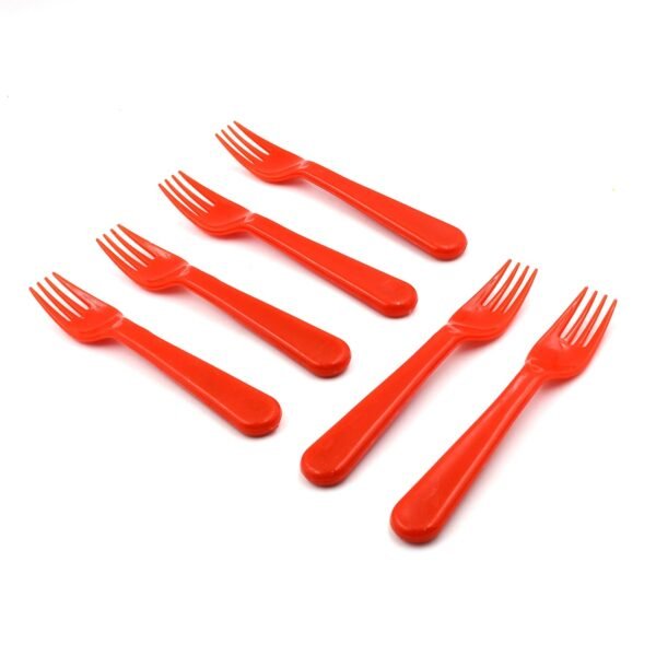 Plastic Fork Spoon, Fork Spoon Set, Fruit Fork Spoon Set | Baby Fork - Image 4