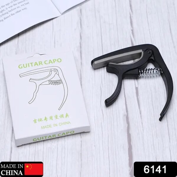 Guitar Capo with Pickup Stand, Soft for Acoustic and Electric Guitar Ukulele - Image 2
