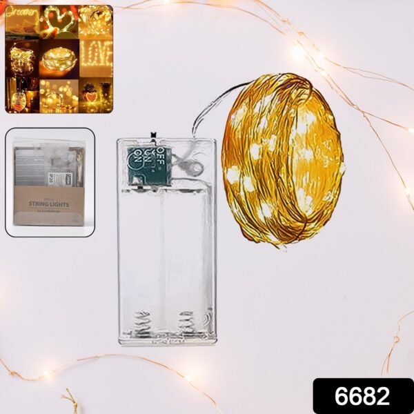 LED Flexible Wire Waterproof Lights for Party (2AA Battery Operated, Battery - Image 2