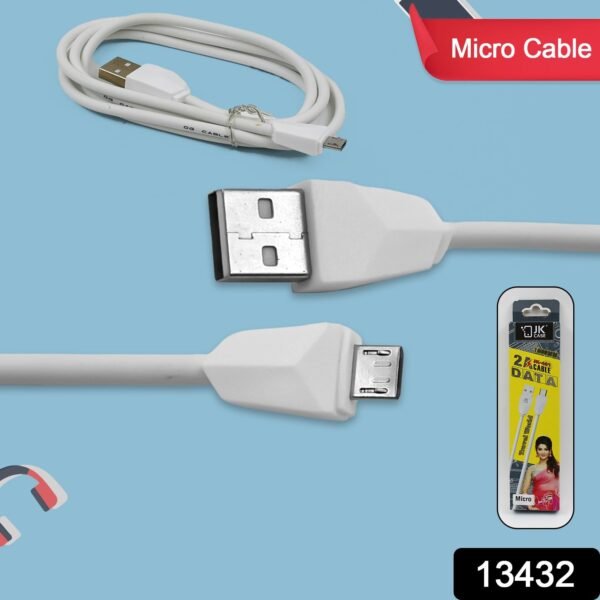 2A Fast Charging for android, Micro Cable (1000 mm) - Image 2