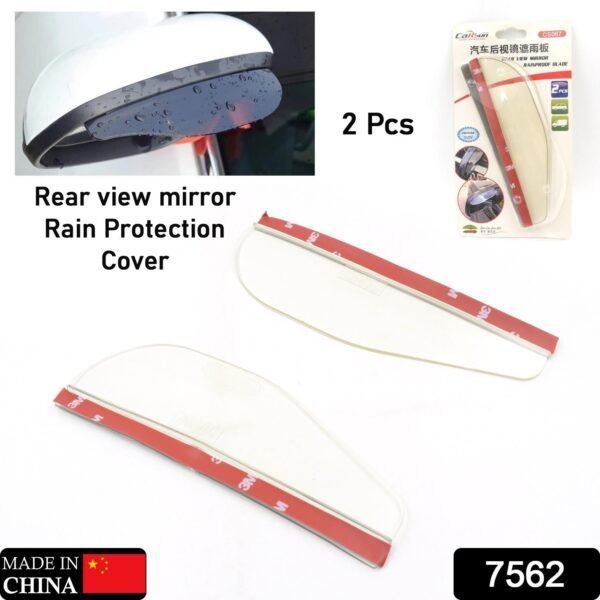 1 Pair Mirror Rain Protector Car Rearview Mirror Rain Blades Car Back Mirror - Image 3