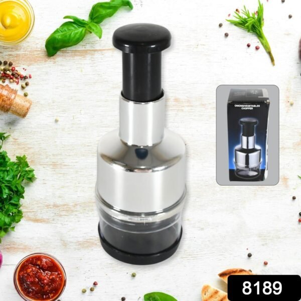 Food Cutter, Multifunctional Stainless Steel Blade Onion Cutter Food Vegetable - Image 2