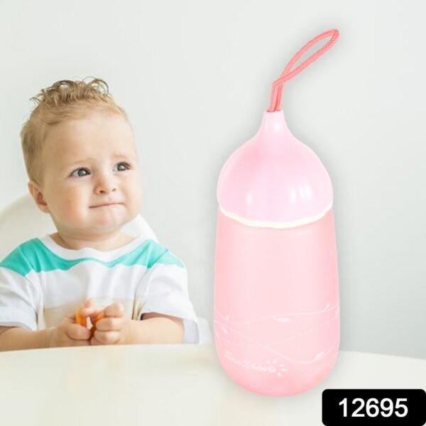 Unique Shape Premium Plastic water bottle With Dori Easy to Carry leakproof - Image 2