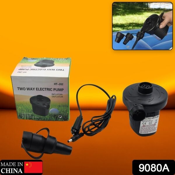 Multi-Purpose Electric Air Pump Without Valve Adaptors for Quickly - Image 2