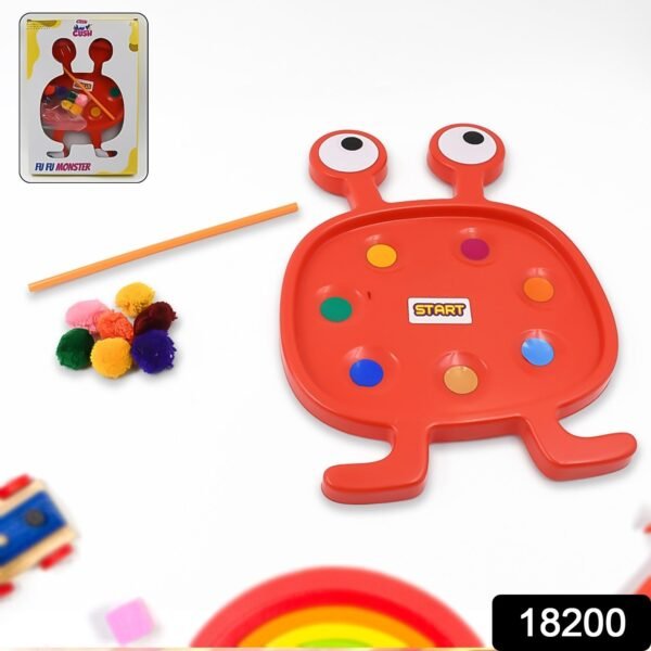 Fu Fu Monster Plastic Toy for Kids Set - Image 2