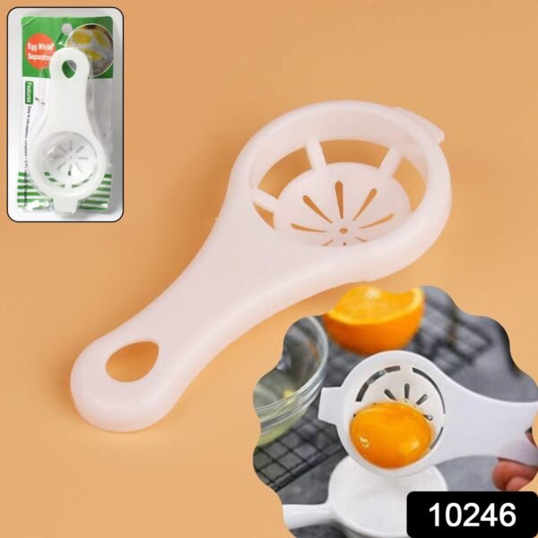 Plastic Egg Yolk Separator, Egg White Yolk Filter Separator (1 Pc) - Image 2