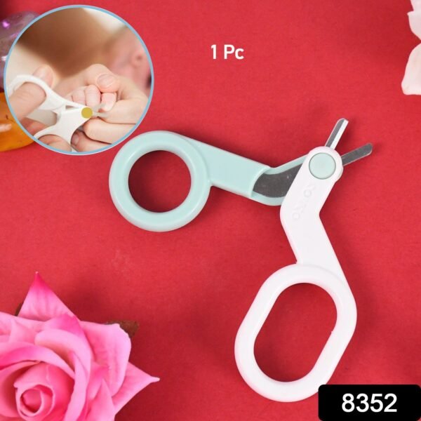 Baby Safety Nail Cutter Scissors for Safe Nail Clipping (1 Pc) - Image 2