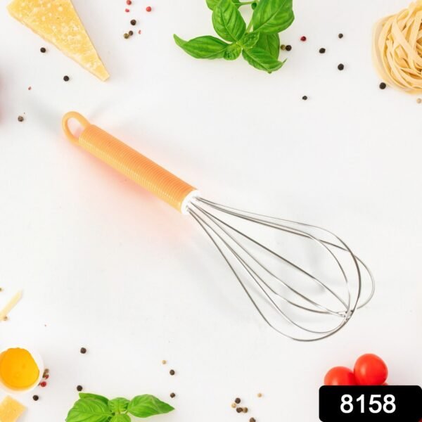 Stainless Steel Manual Whisk ? Cream, Flour & Egg Mixer (16 Cm) - Image 2