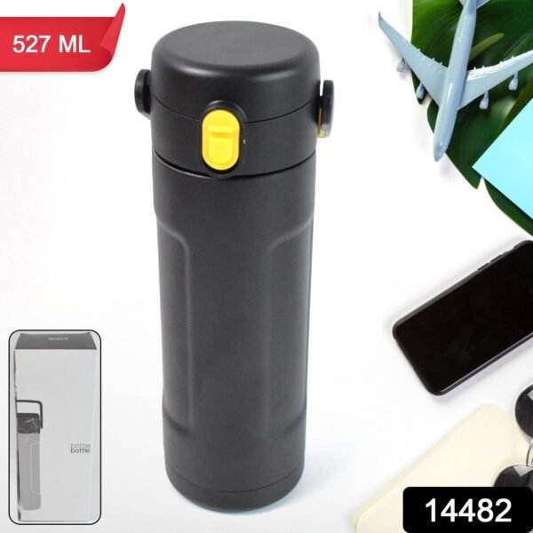 Insulated Water Bottle - Vacuum Sealed, Leak Proof, BPA Free - Perfect for Hot