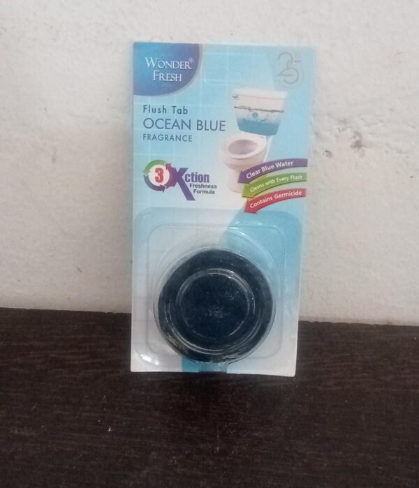 Toilet Cleaner Flush Tab (Ocean Blue) - 50 Gram - Image 4