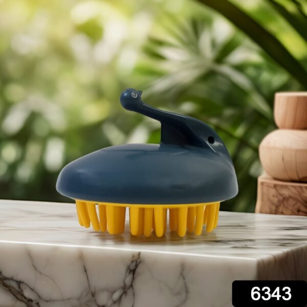 Duck Shape Hair scalp massager  / Comb (1 Pc) - Image 2