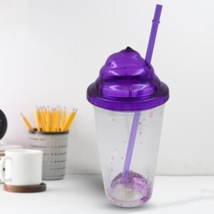 High Quality Plastic?Creative Cold Drink Cup / Tumble, Reusable Tea Coffee