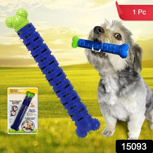 Dog Tooth Brush, Puppy Chew Toothbrush Stick Teeth Cleaning Dental Toys (1 Pc) - Image 2