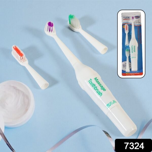 Electric Toothbrush for Adults & Teens ? Deep Cleansing, Battery Operated - Image 2