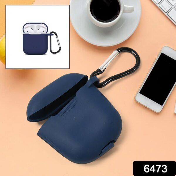 Silicone Shockproof Protection Wireless Headphones Carrying Box Cover with - Image 2